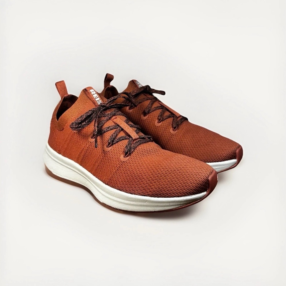 REI Co-op Beyonder Trail Sneaker Womens Coral Lace Up Hiking Knit Shoe Sz 10.5 - Picture 2 of 7